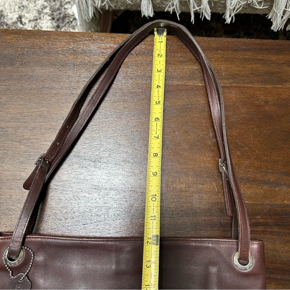 Vintage Coach Westport  brown leather bucket handbag tote Made in USA - Picture 15 of 16